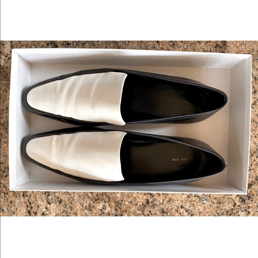 The Row Minimal Leather Loafer